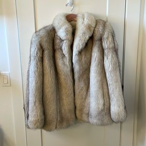 Saga Fox Coat Size L